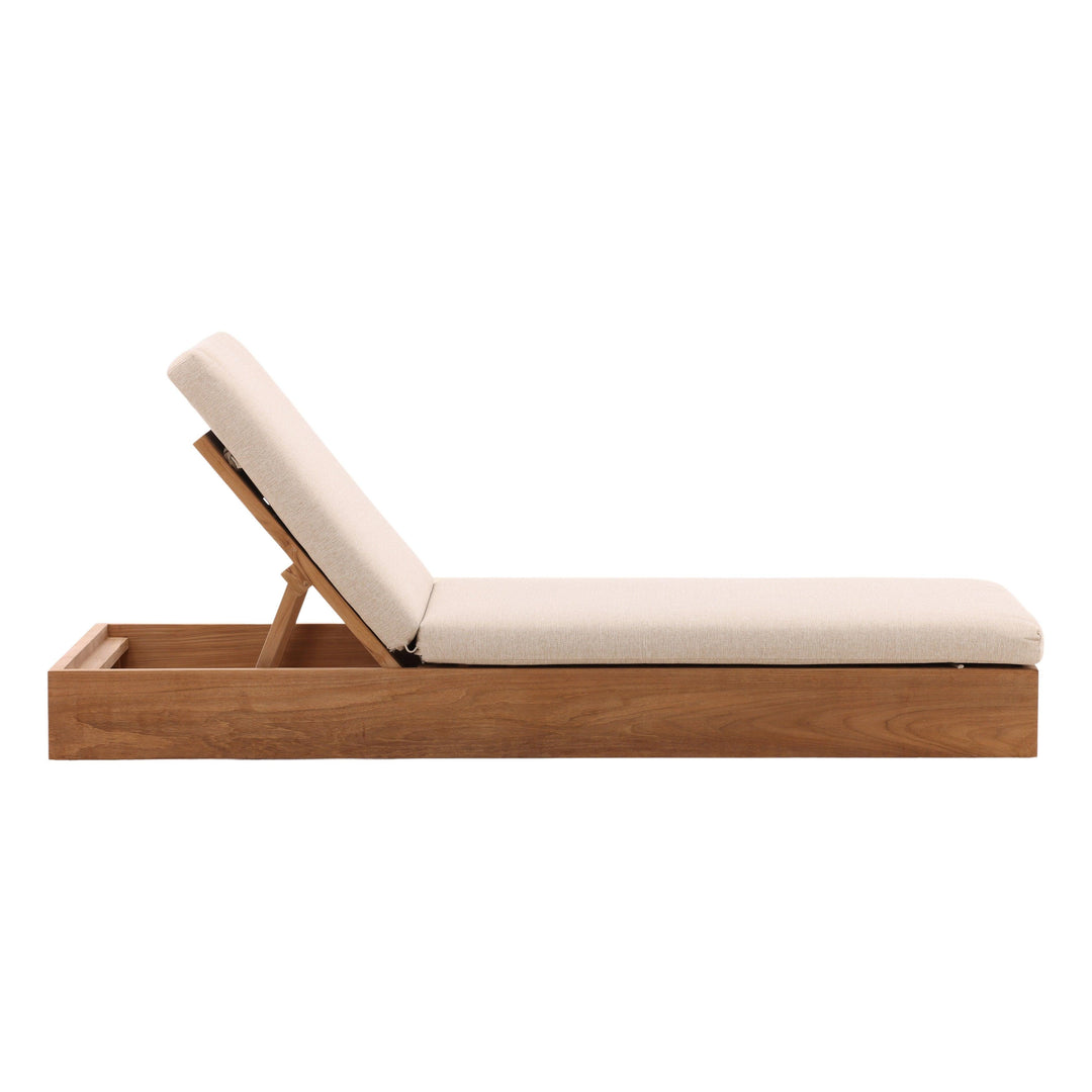 Darleen Outdoor Chaise Sand - SwayLiving