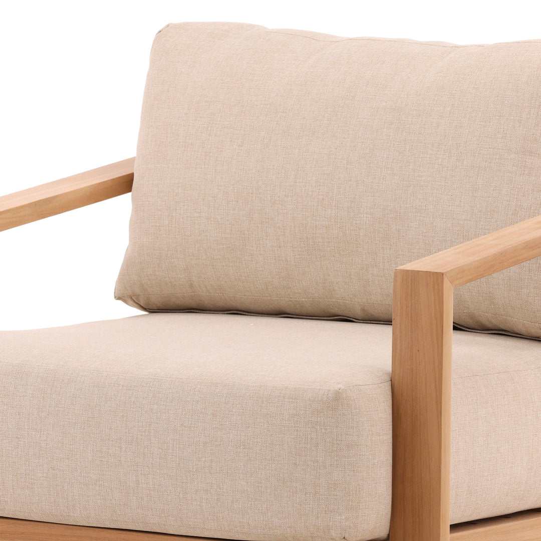 Ford Outdoor Sofa Chair Sand - SwayLiving