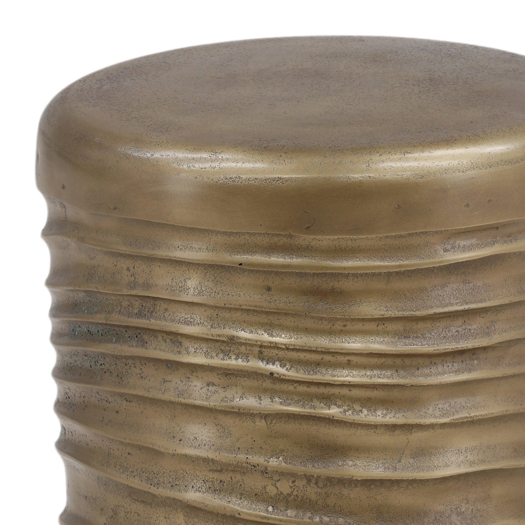 Galino End Table Gold - SwayLiving