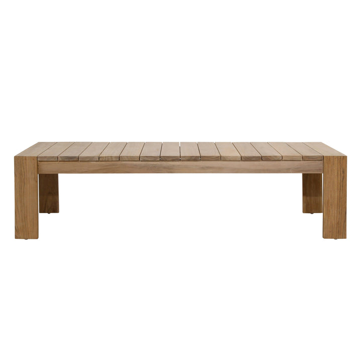 Zara Outdoor Coffee Table Natural - SwayLiving