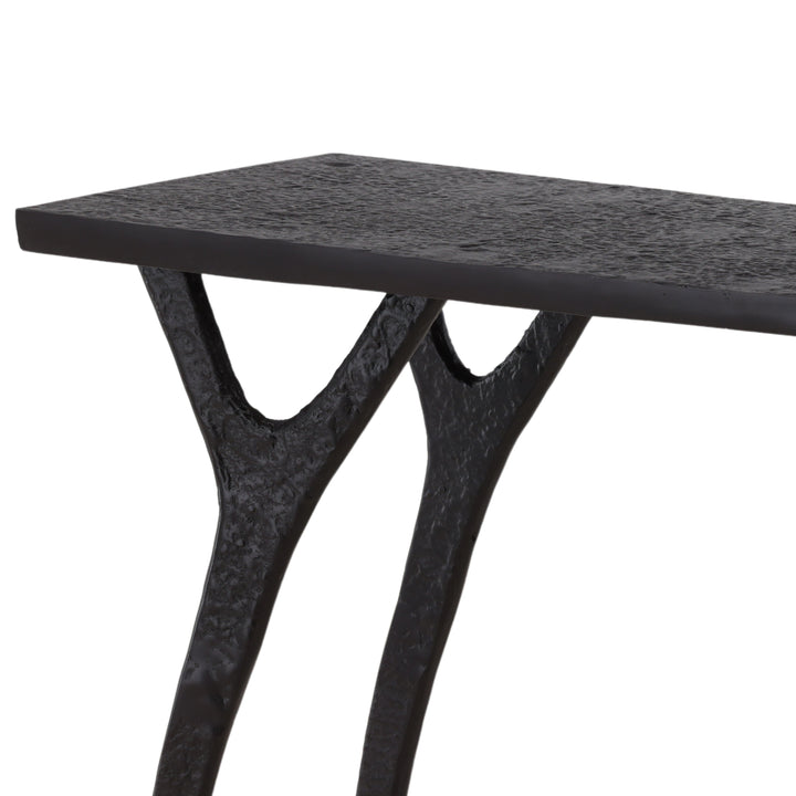 Bastian Console Table Black — Detail 2