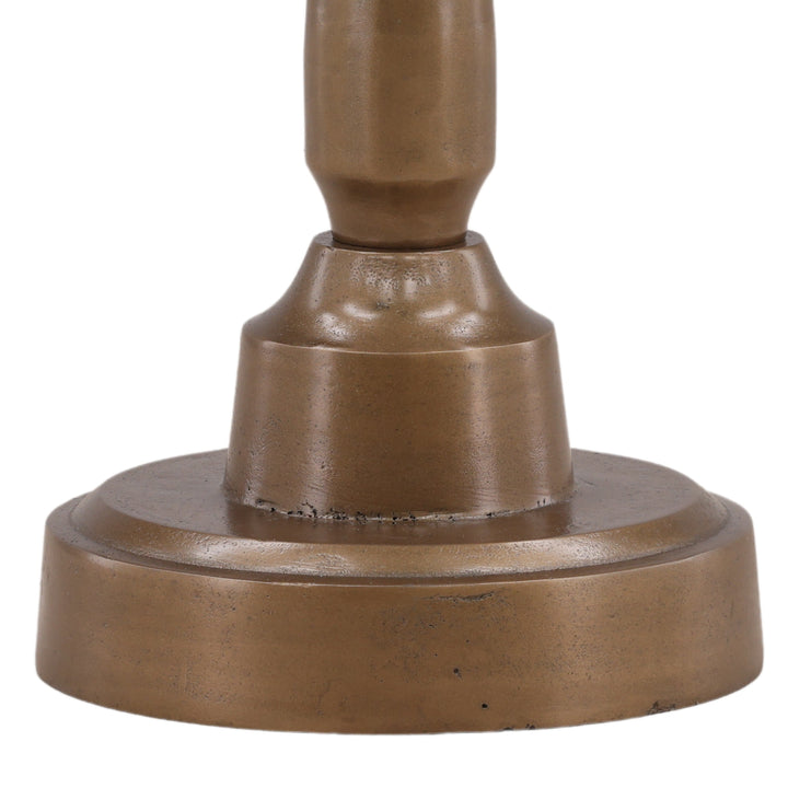 Lunede Side Table Antique Brass Large — Detail 3