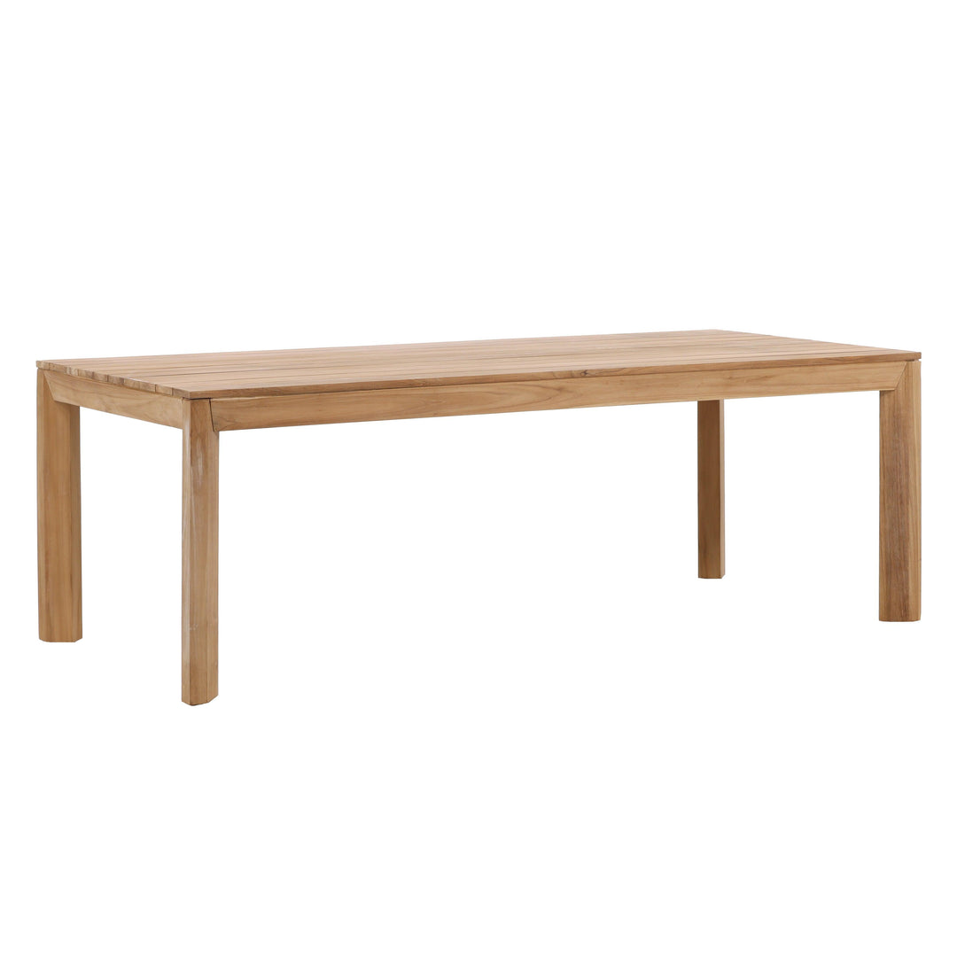 Brielle Outdoor Dining Table Natural - SwayLiving