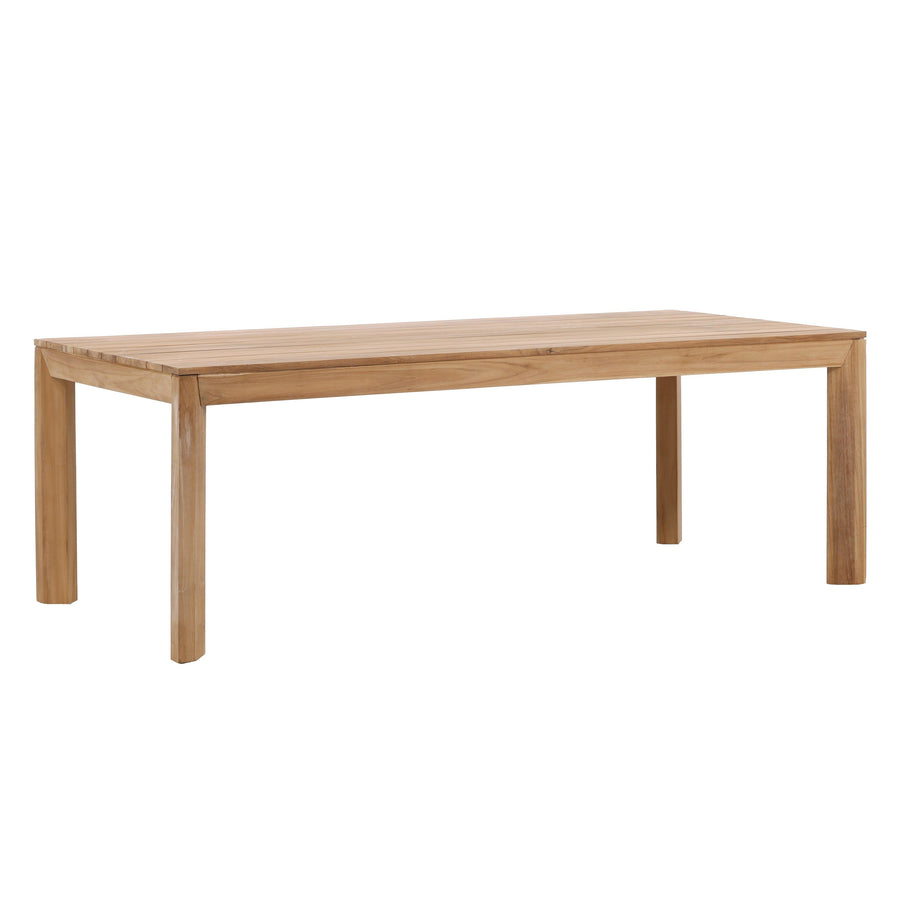 Brielle Outdoor Dining Table Natural - SwayLiving