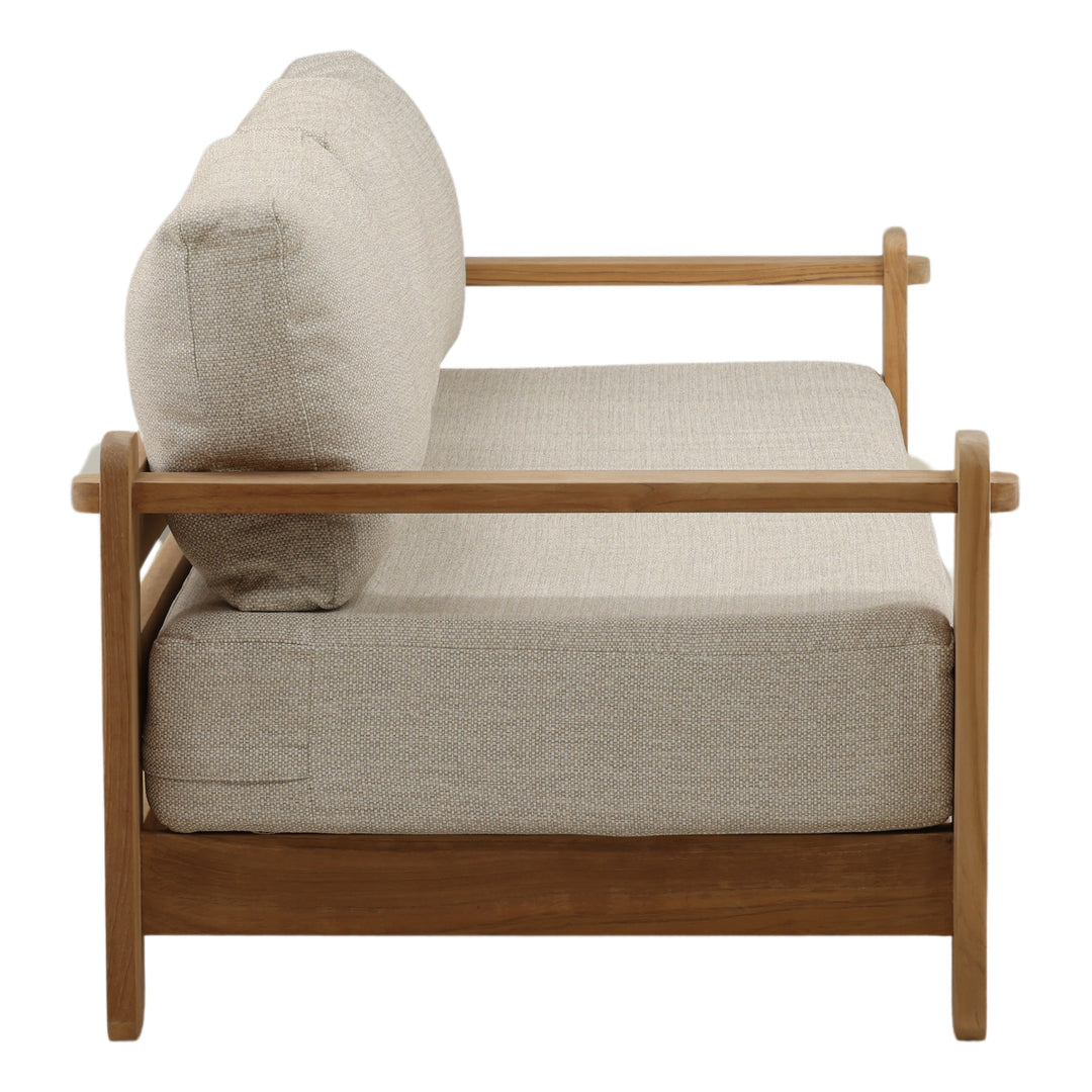 Julienne Outdoor Sofa Taupe — Profile