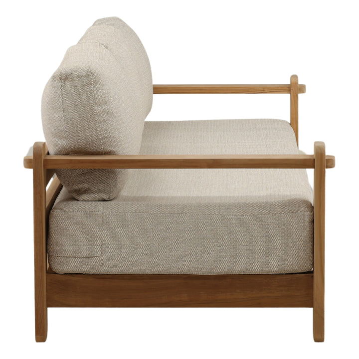 Julienne Outdoor Sofa Taupe — Profile