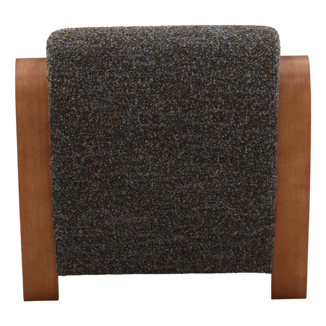 Anabel Occasional Chair Blue — Back