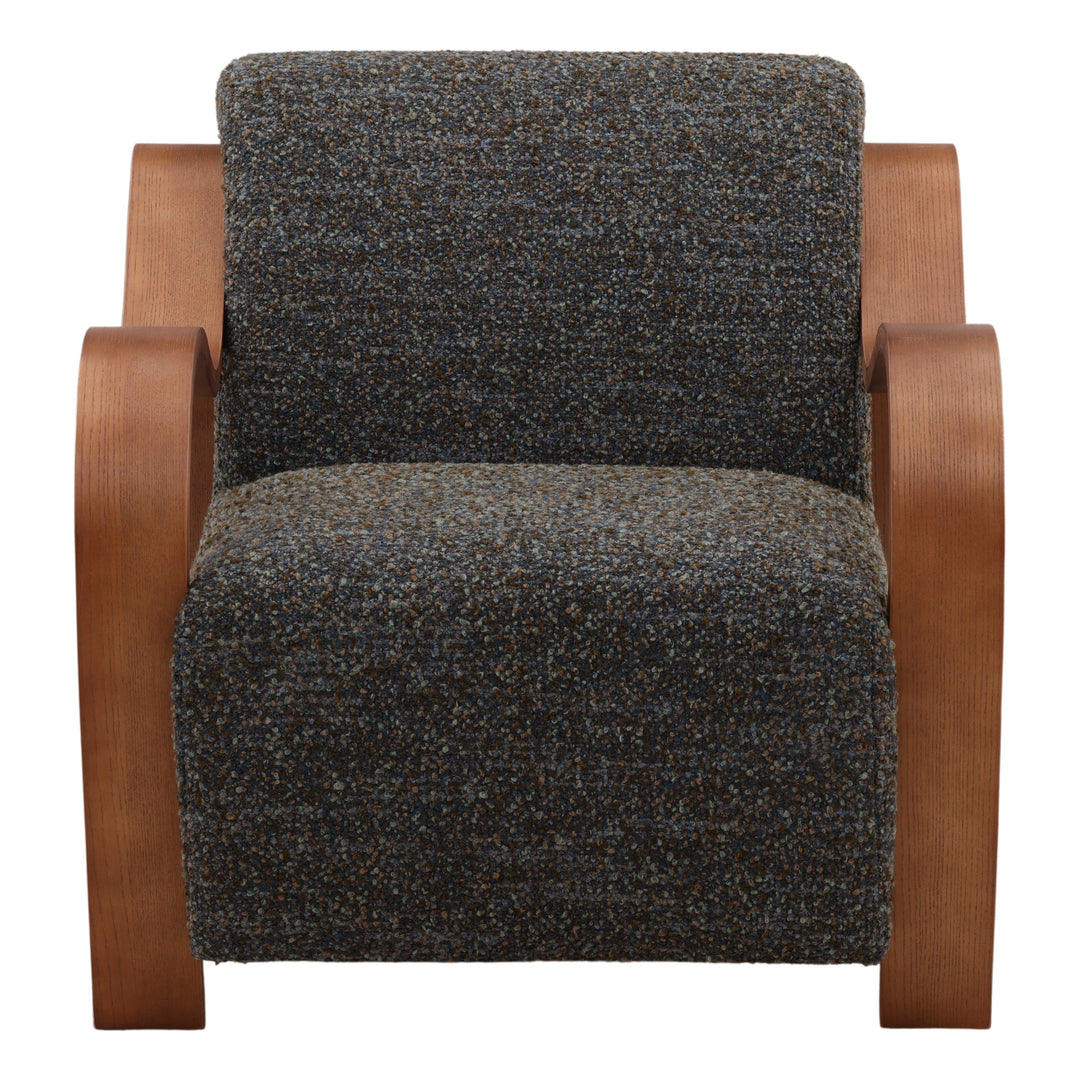 Anabel Occasional Chair Blue — Front