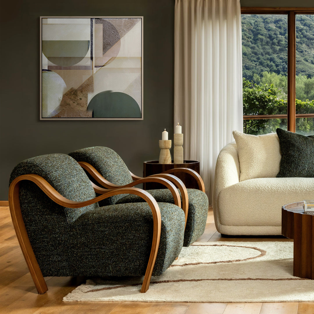 Anabel Occasional Chair Blue — Lifestyle