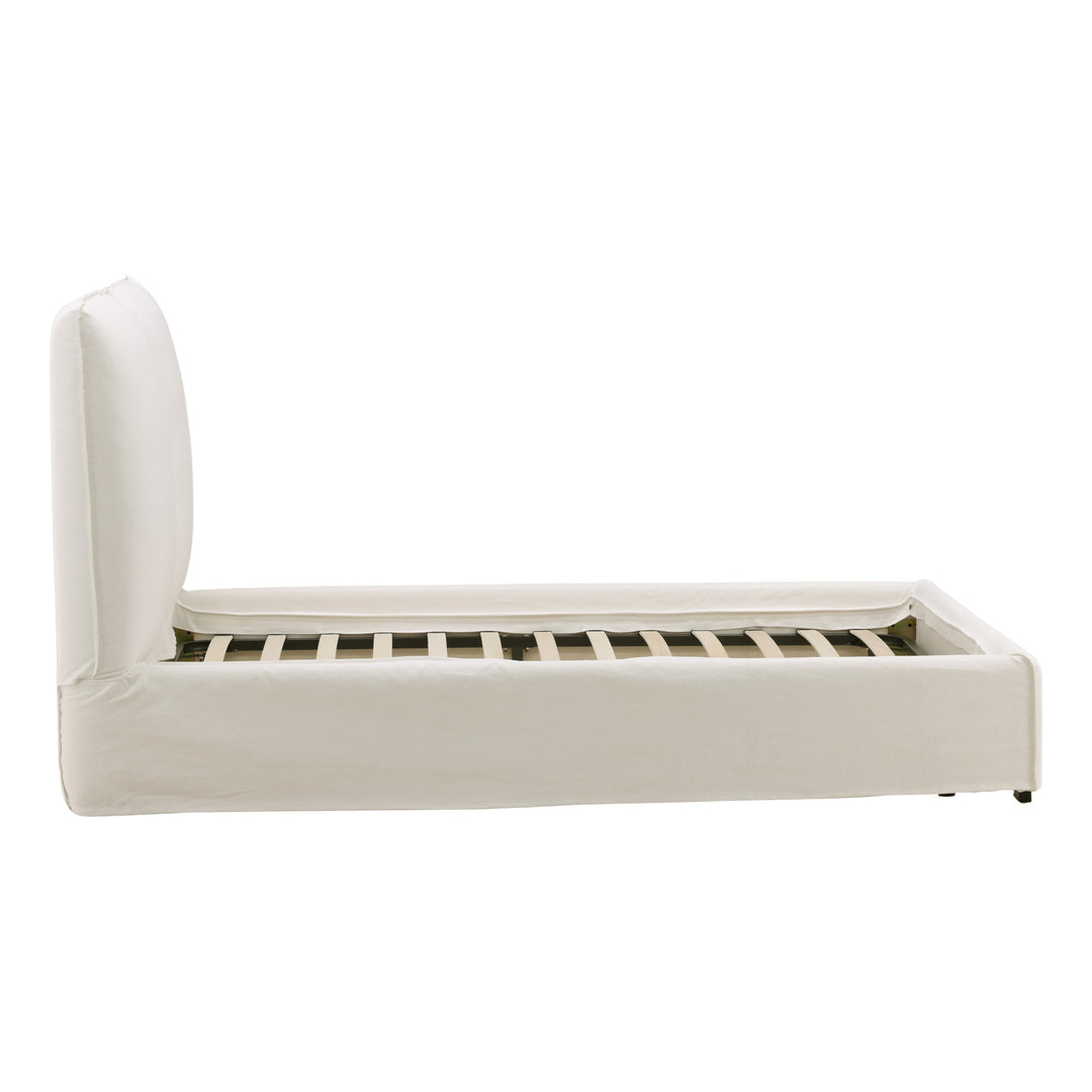 Omario Bed King Off White — Profile