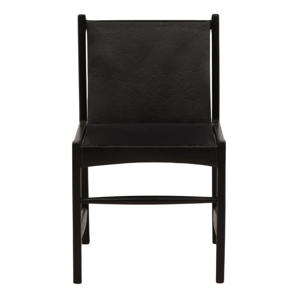 Celestina Dining Chair Black — Front