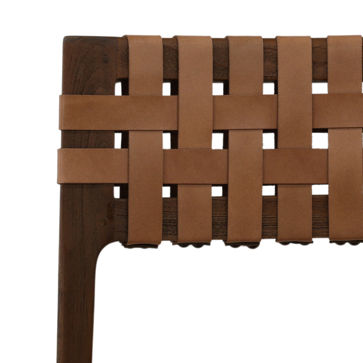 Leclaire Dining Chair Set of 2 Brown — Detail 1