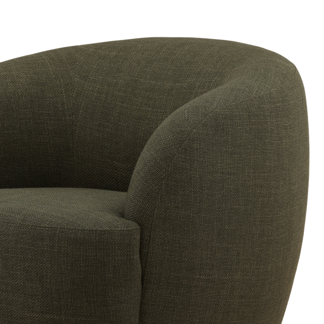 Milbrook Swivel Chair Green — Detail 1
