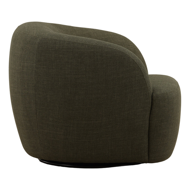 Milbrook Swivel Chair Green — Profile