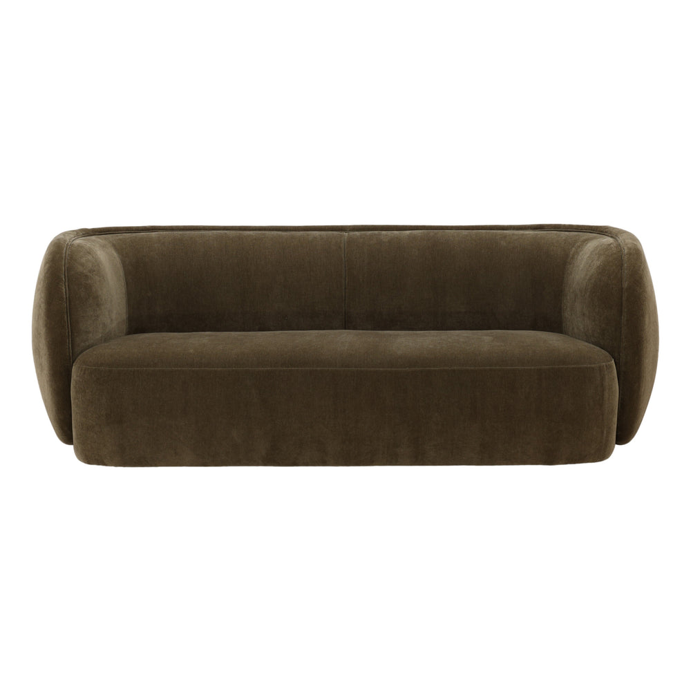 Glennhaven Sofa Olive — Front