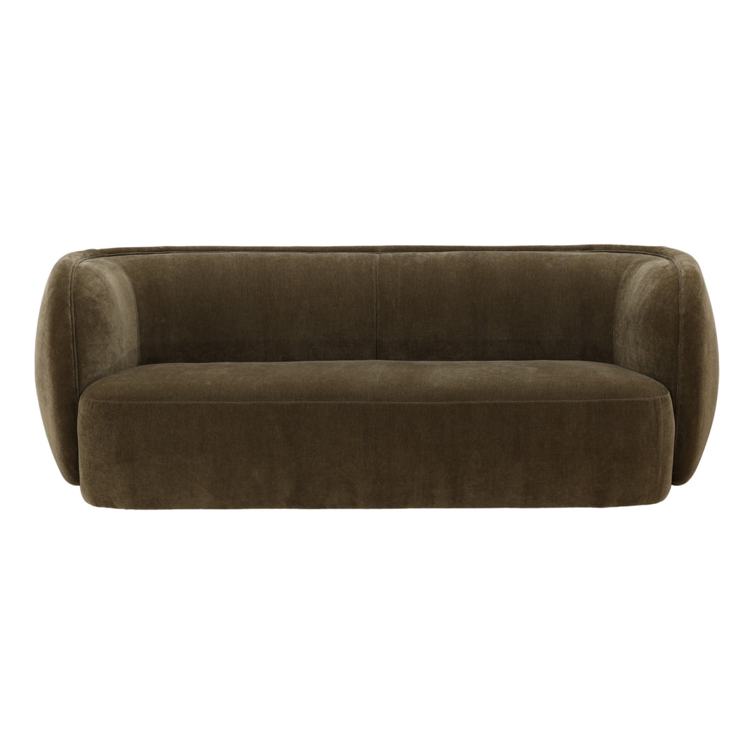 Glennhaven Sofa Olive — Front