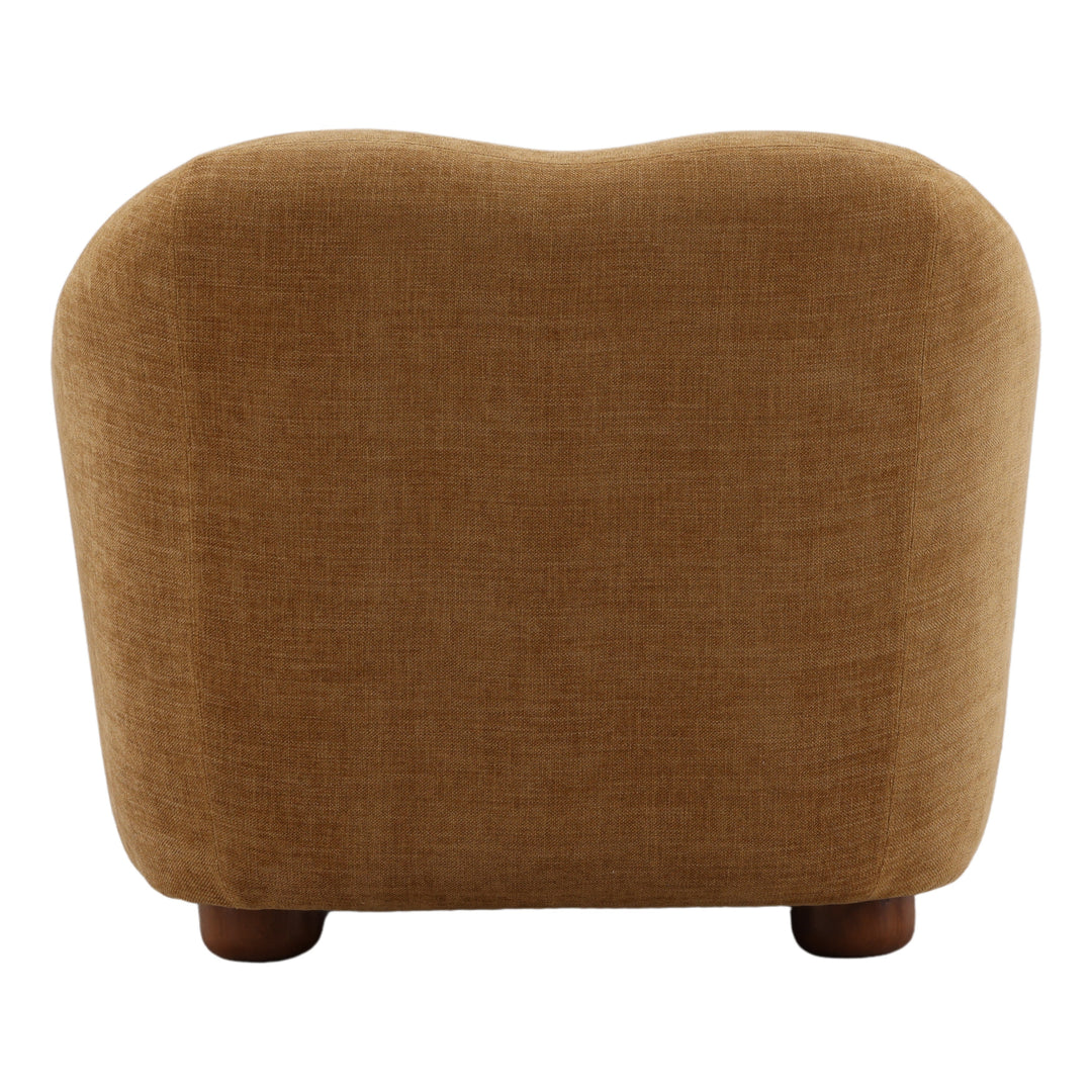 Francessa Sofa Chair Ochre — Back