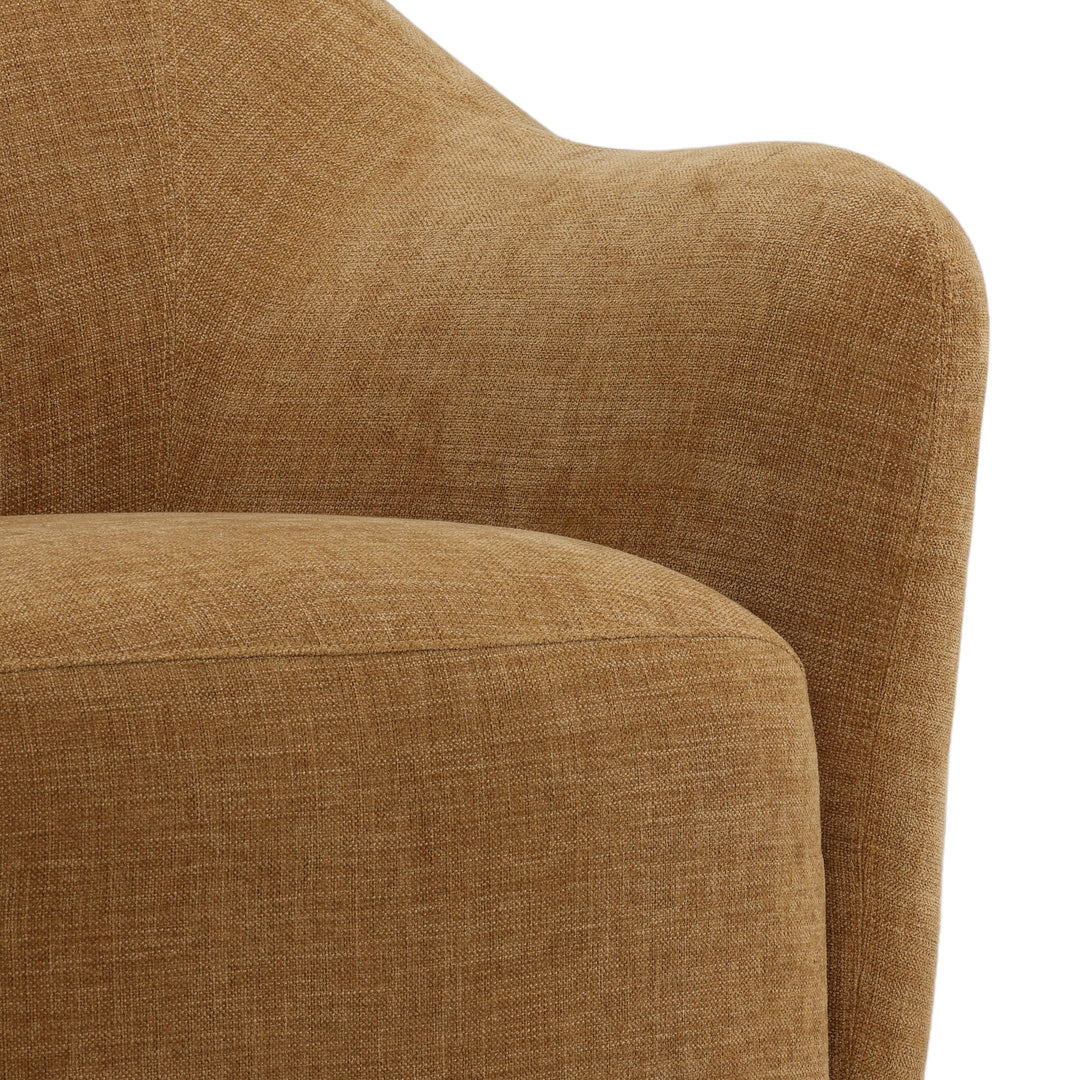 Francessa Sofa Chair Ochre — Detail 2