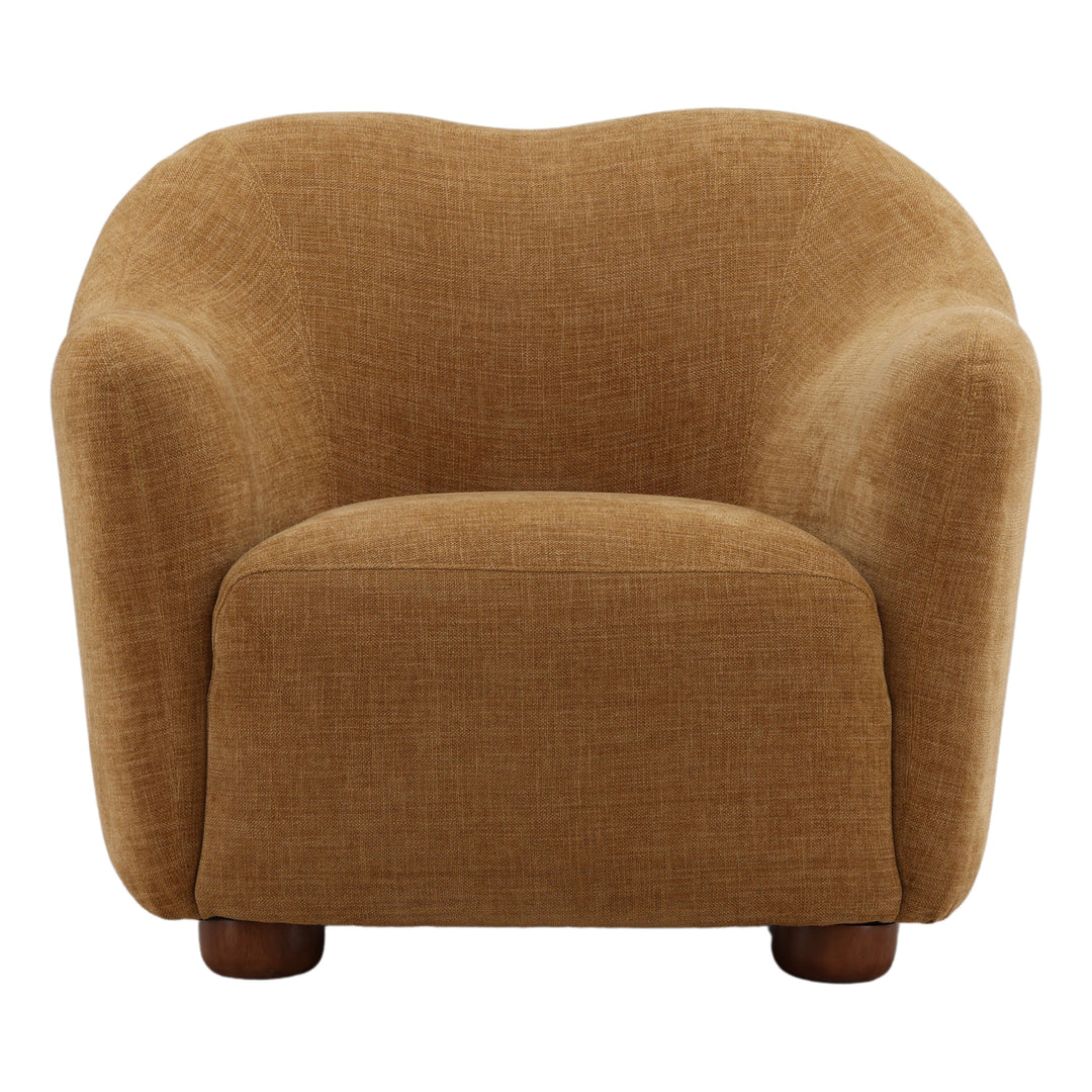 Francessa Sofa Chair Ochre — Front