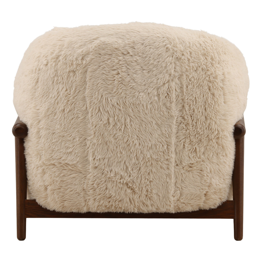 Prescot Occasional Chair Cream — Back