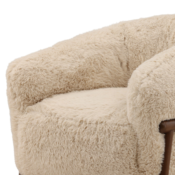 Prescot Occasional Chair Cream — Detail 3
