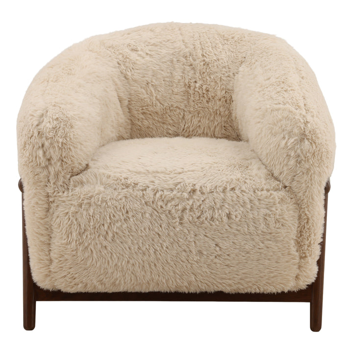 Prescot Occasional Chair Cream — Front
