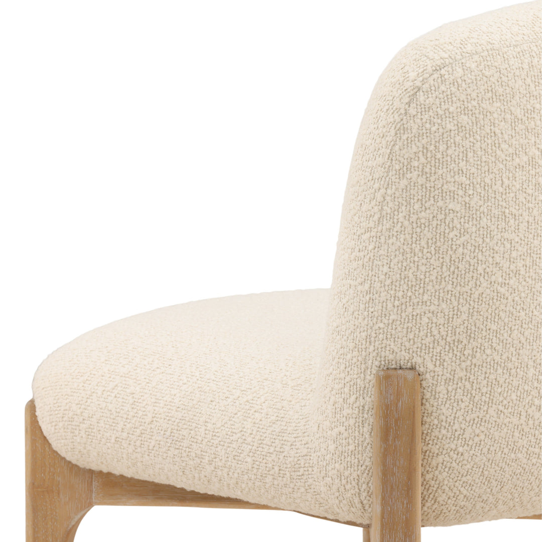 Emberly Dining Chair Set of 2 Cream — Detail 2
