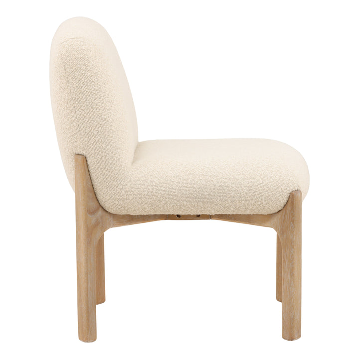 Emberly Dining Chair Set of 2 Cream — Profile
