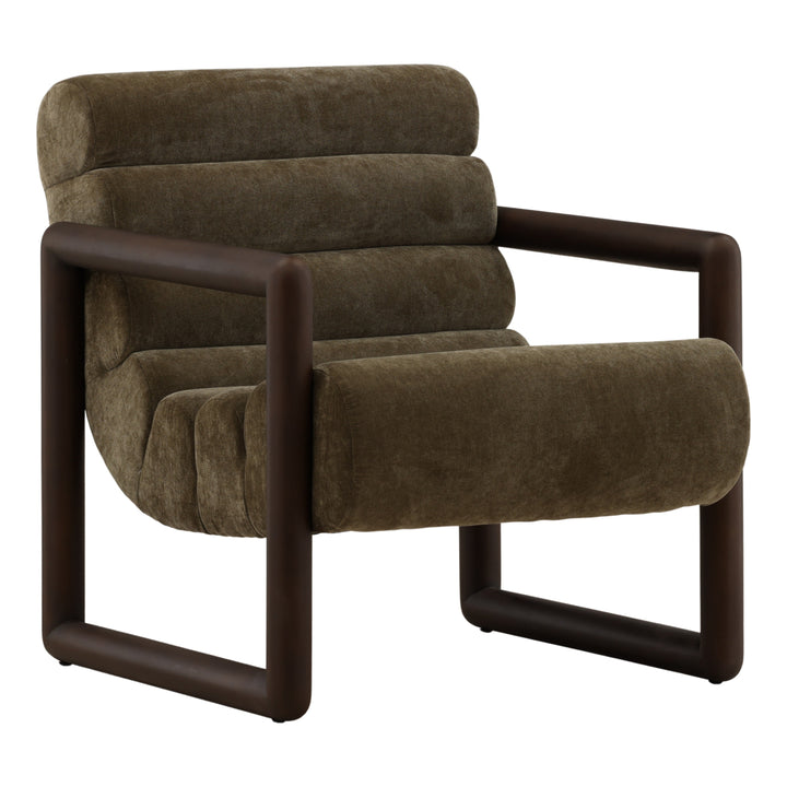 Ademarro Occasional Chair Olive — Front Three-Quarter