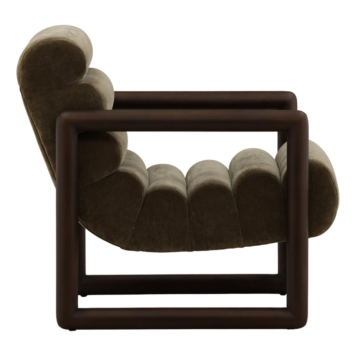 Ademarro Occasional Chair Olive — Profile