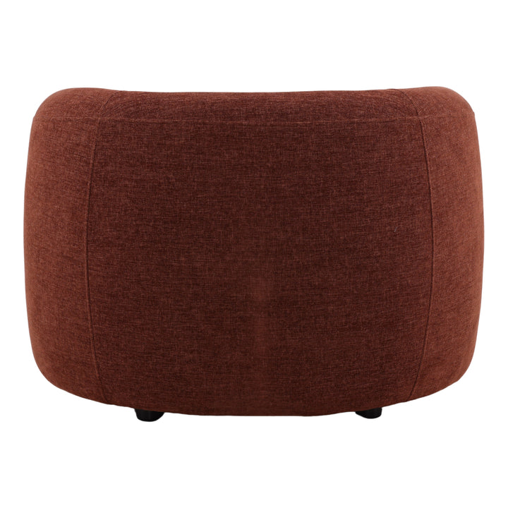 Iroa Occasional Chair Rust — Back