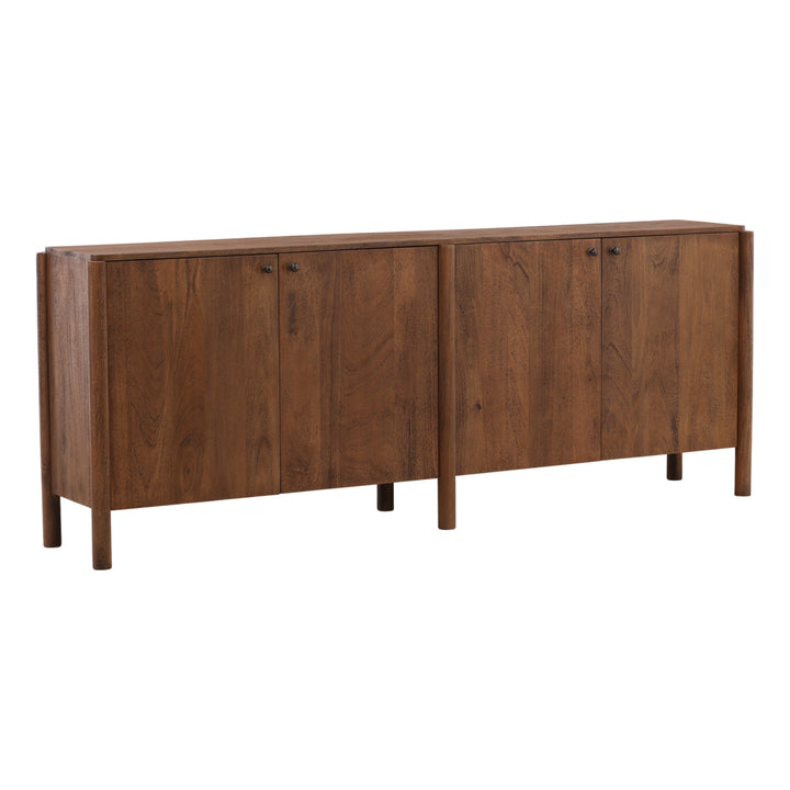 Reiku Sideboard Brown — Front Three-Quarter