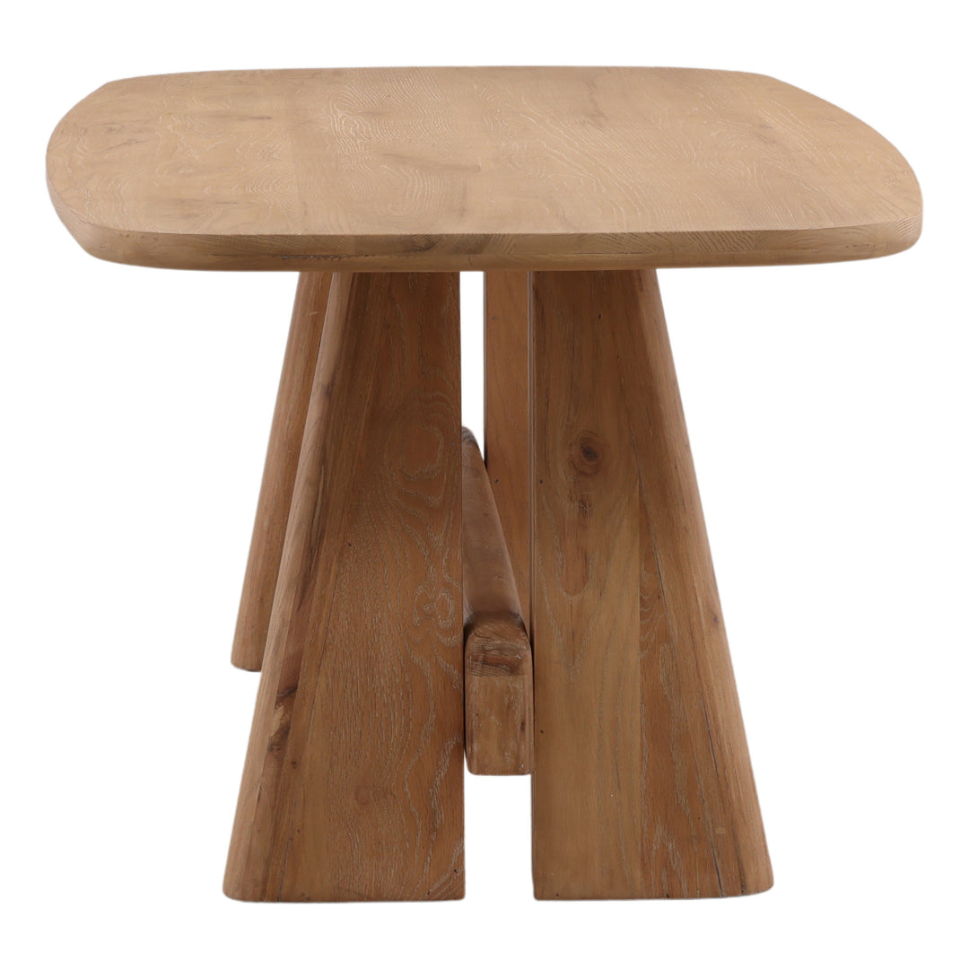 Hesston Dining Table Light Natural 84" — Profile