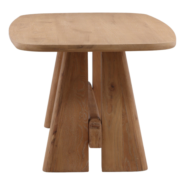 Hesston Dining Table Light Natural 84" — Profile