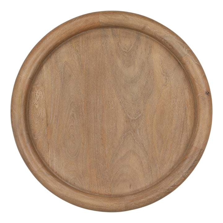 Xanthose Side Table Light Natural — Overhead