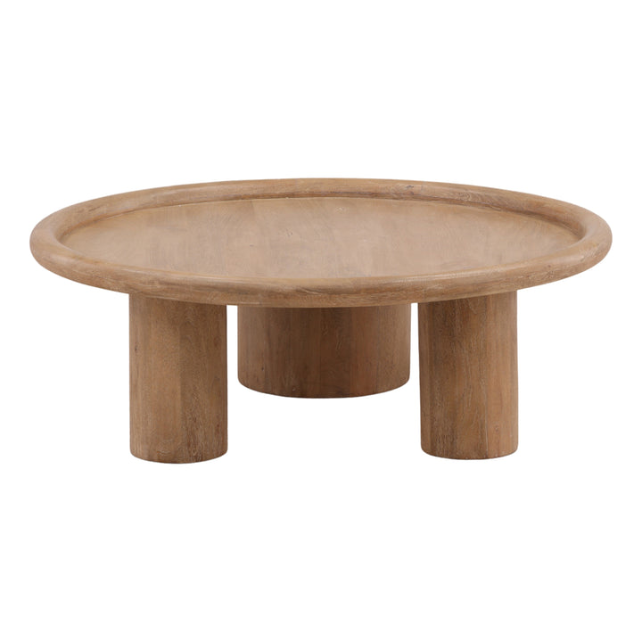 Xanthose Coffee Table Light Natural — Back