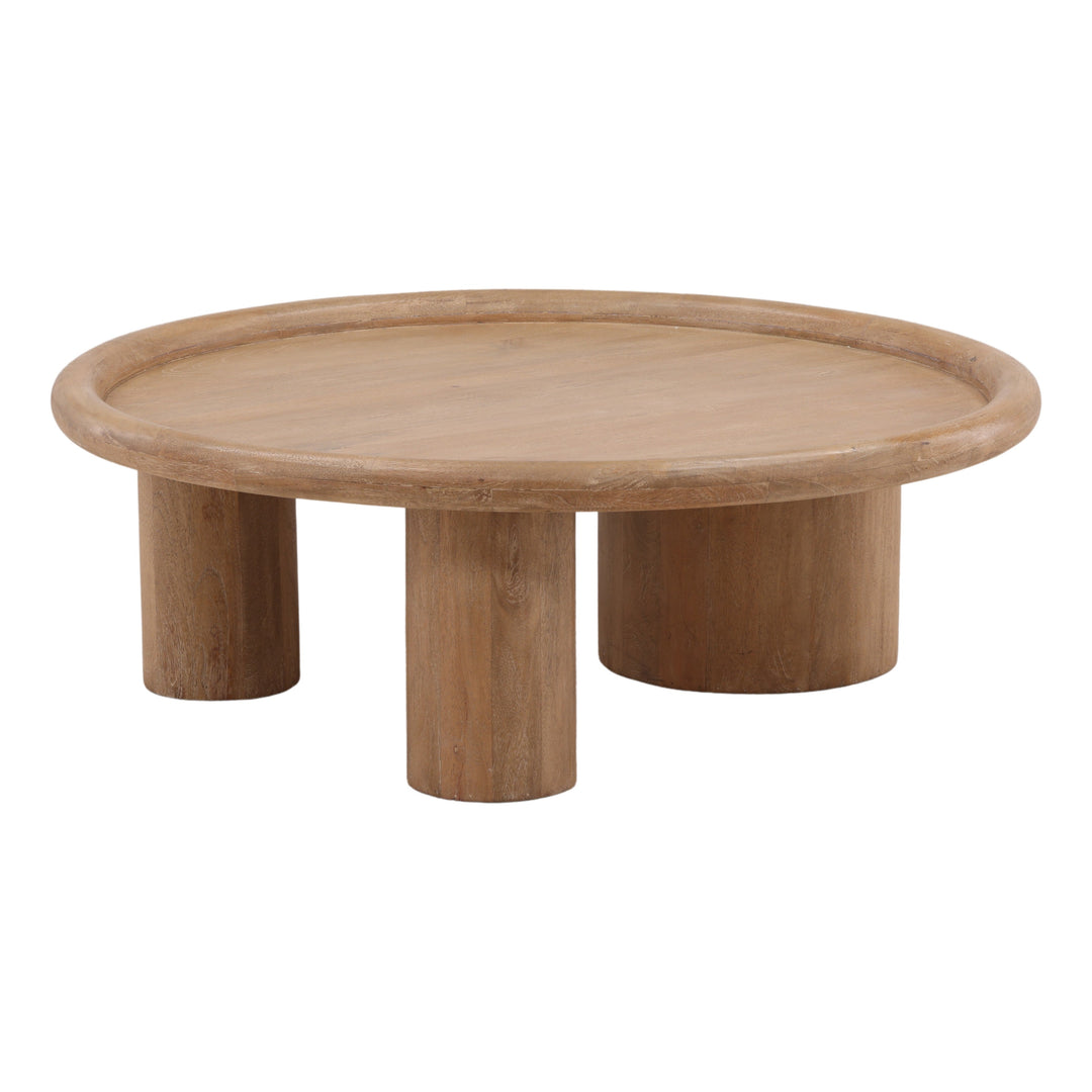 Xanthose Coffee Table Light Natural — Front Three-Quarter