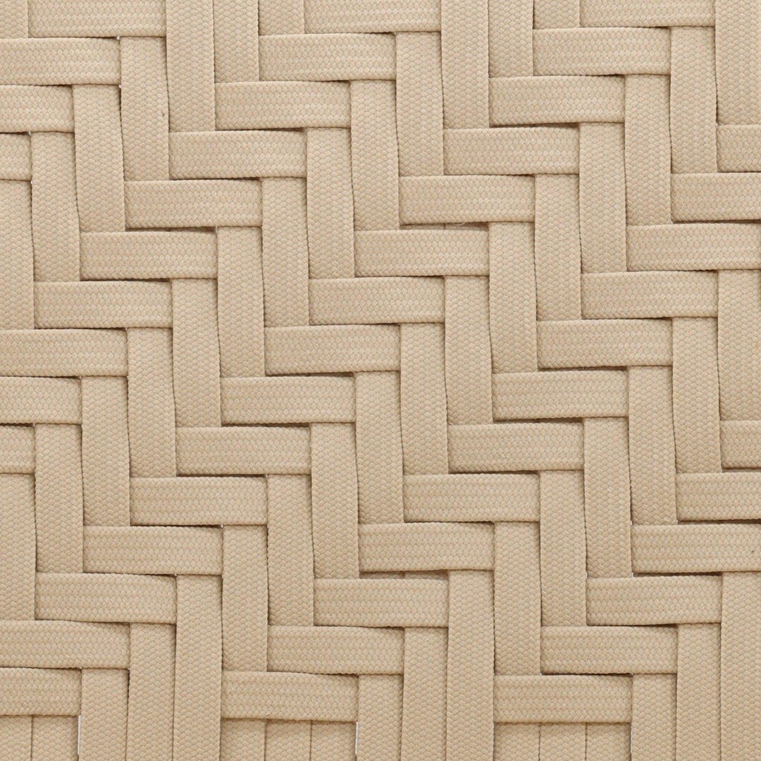 Meesa Outdoor Dining Chair Cream — Detail 1