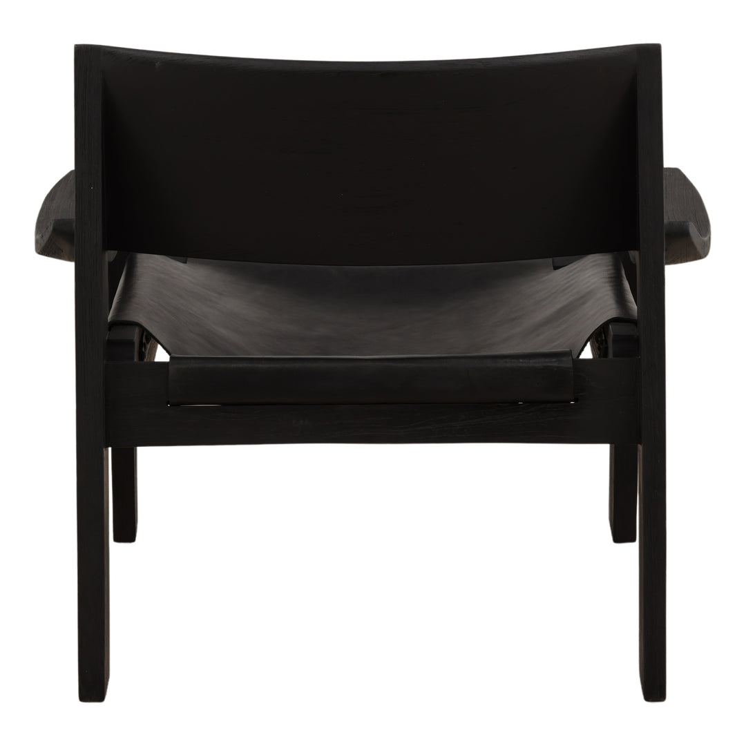 Osoria Occasional Chair Black — Back