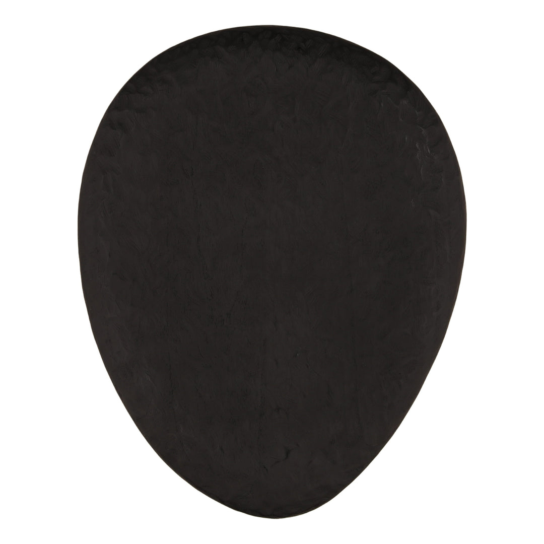 Beaux Side Table Black — Overhead