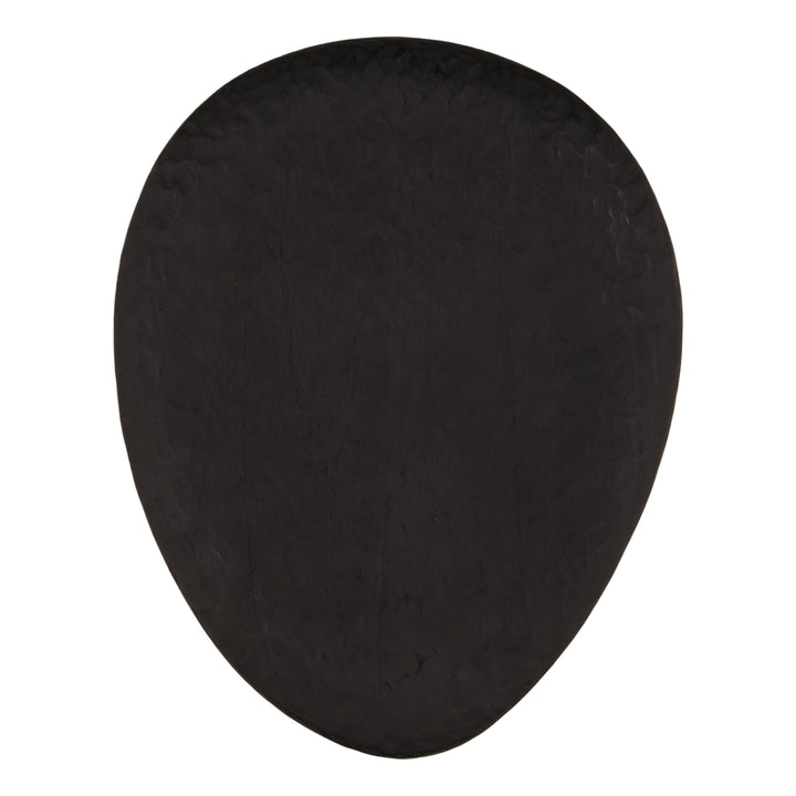 Beaux Side Table Black — Overhead