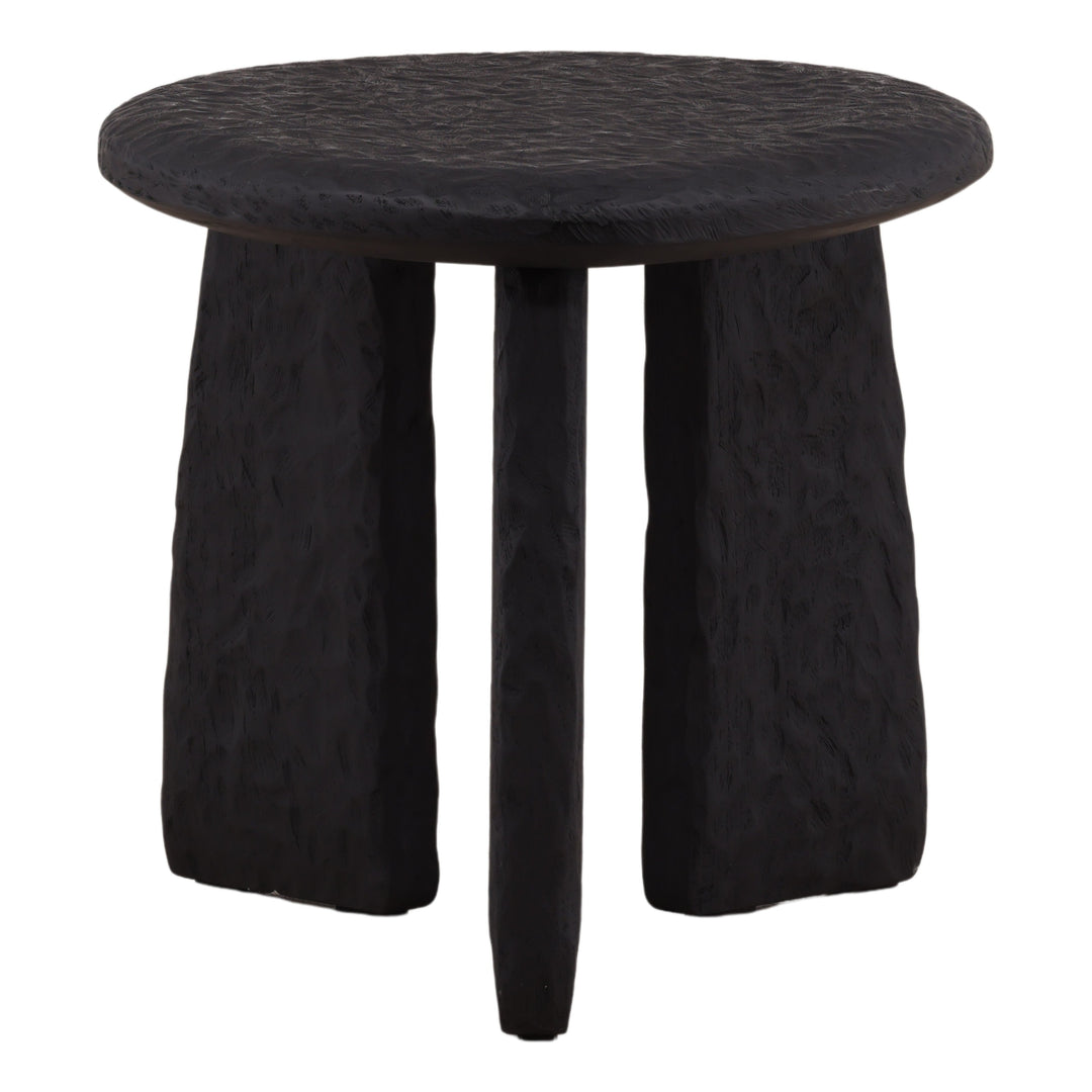 Beaux Side Table Black — Profile