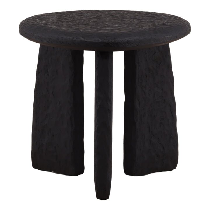 Beaux Side Table Black — Profile
