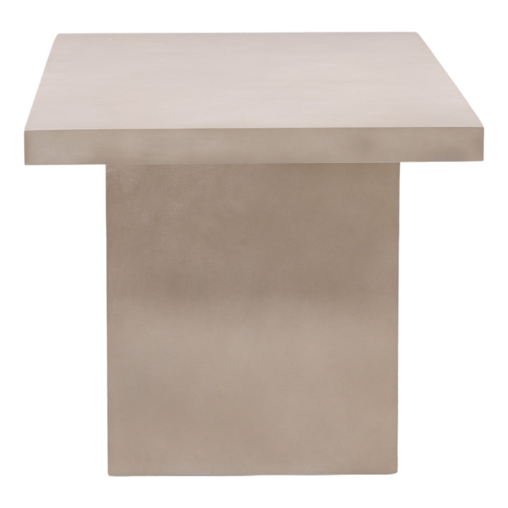 Santeen Outdoor Dining Table Sand — Profile