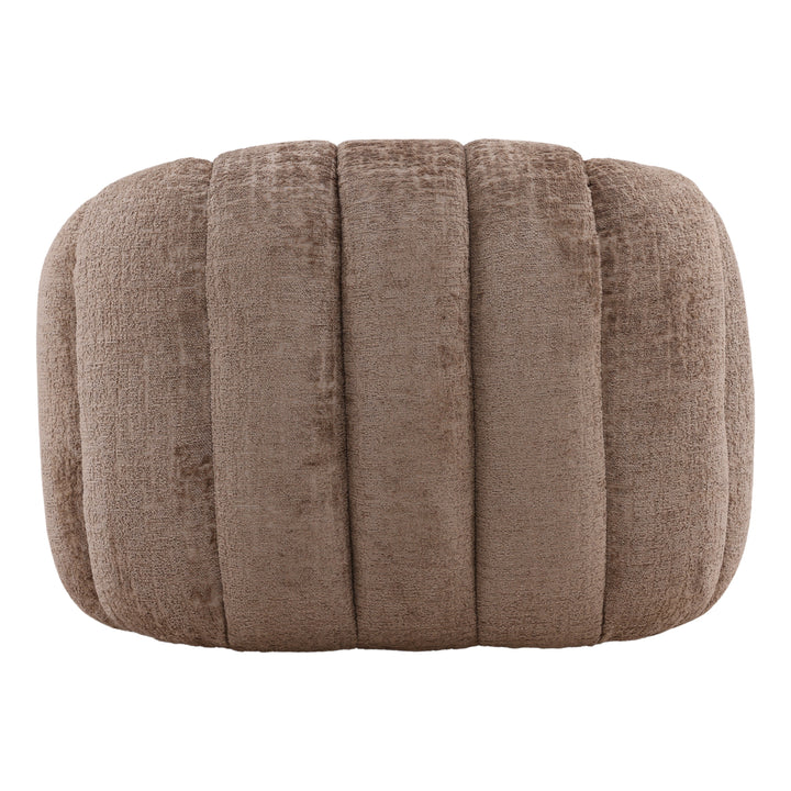 Rumie Swivel Chair Brown — Back