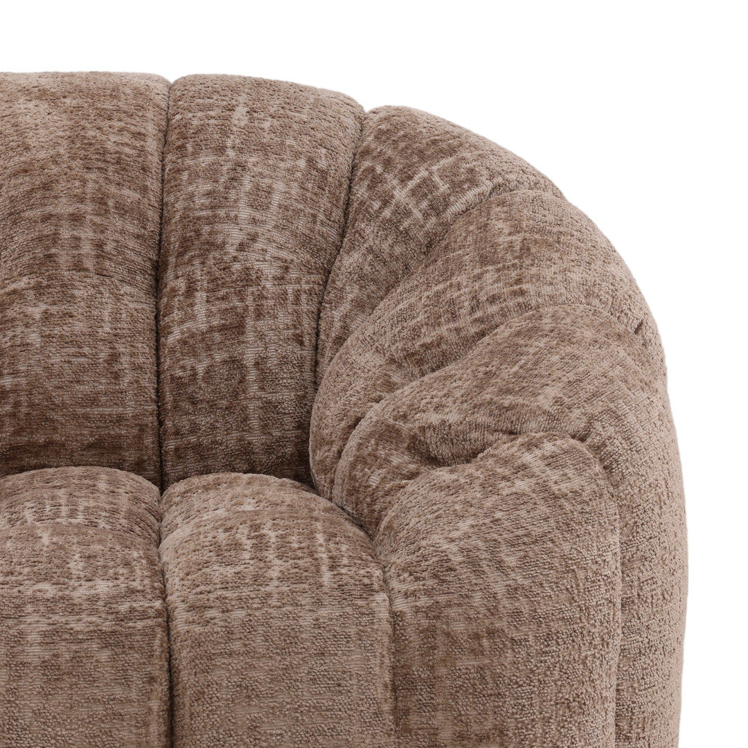 Rumie Swivel Chair Brown — Detail 2