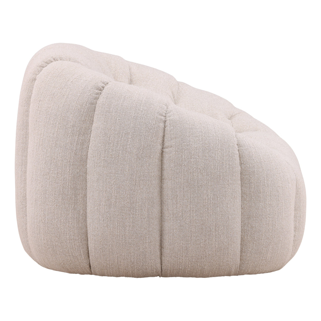 Rumie Swivel Chair Cream — Profile