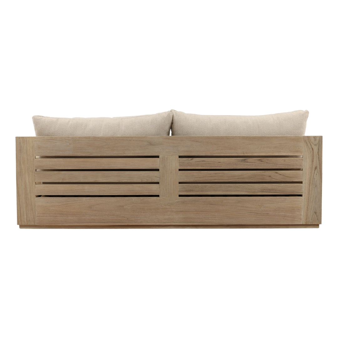 Lucrezia Outdoor Sofa Grey — Back