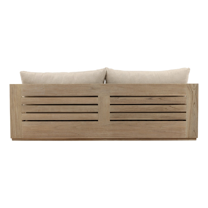 Lucrezia Outdoor Sofa Grey — Back