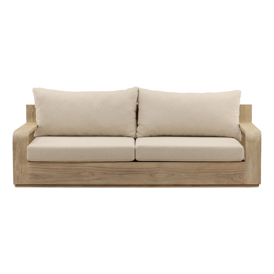 Lucrezia Outdoor Sofa Grey — Front